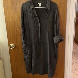 Loft Outlet Lounge Dress XL long or cuffed sleeve option